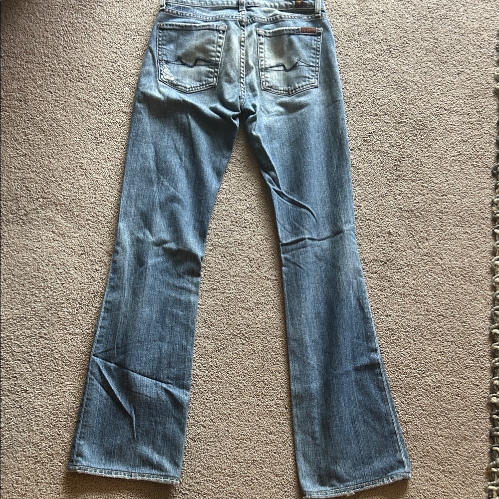 7 for all Mankind Classic Blue Women's Jeans - Picture 6 of 7